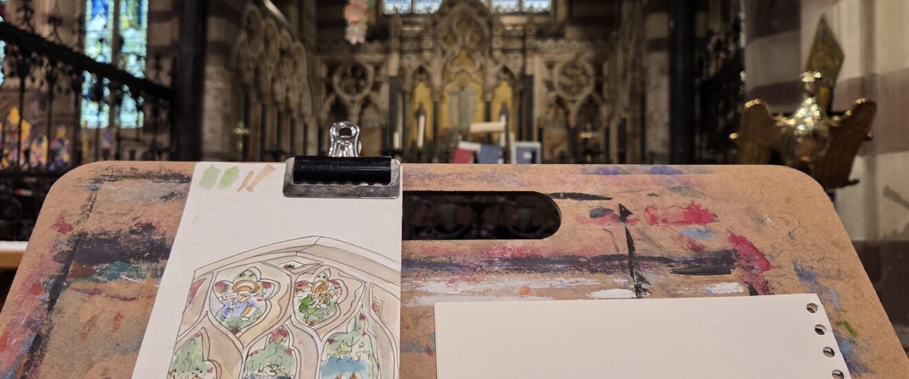 Promotional image for Draw-A-Long at St Andrews Church