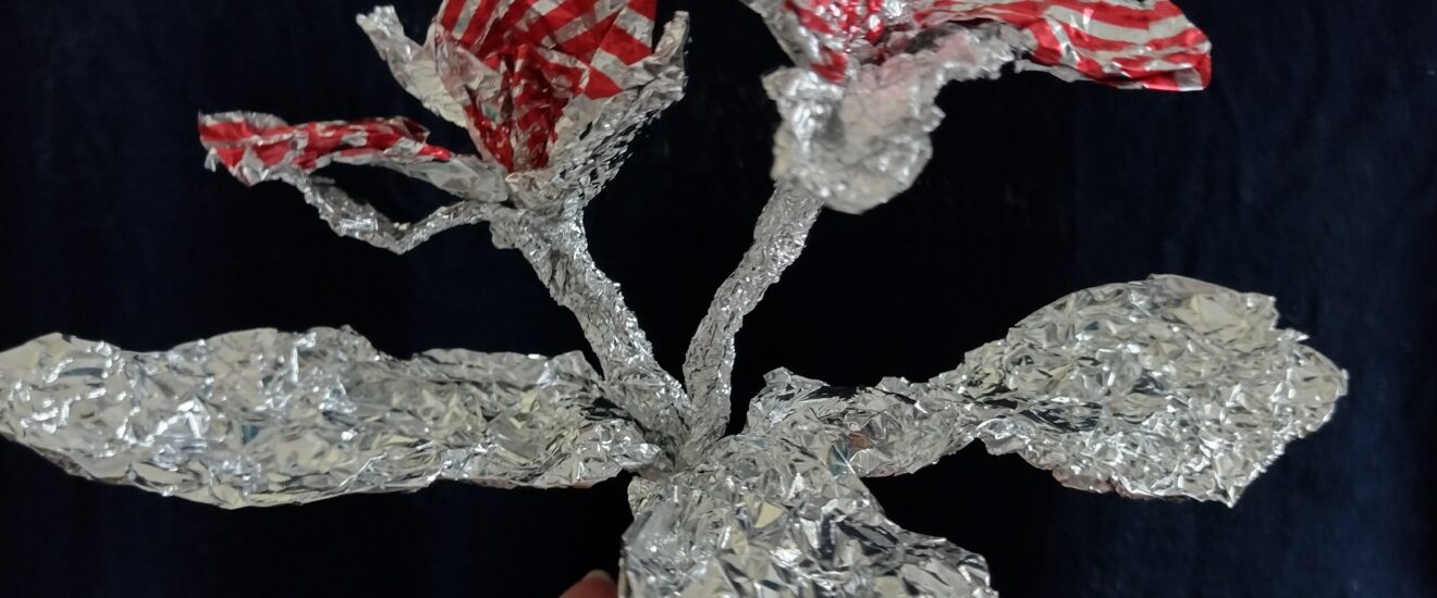 Promotional image for Silver Foil Sculpture Workshop