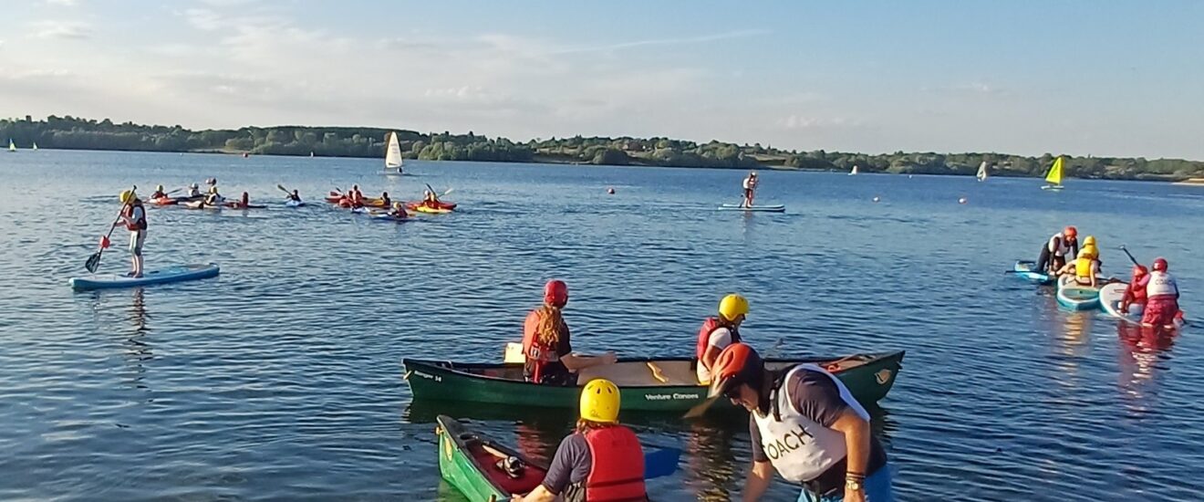 Promotional image for Paddlesport with Rugby Canoe Club
