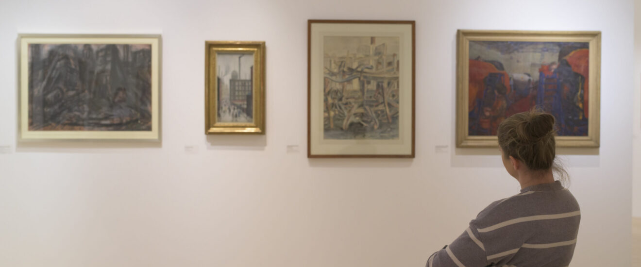 Promotional image for Art Talk – Laughter and Loss: British Artists in World War Two