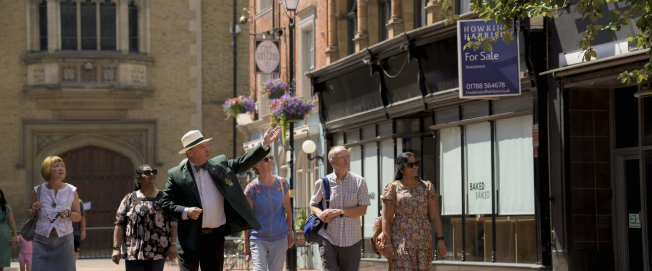 Promotional image for English Tourism Week: Free Rugby Town Heritage Tour