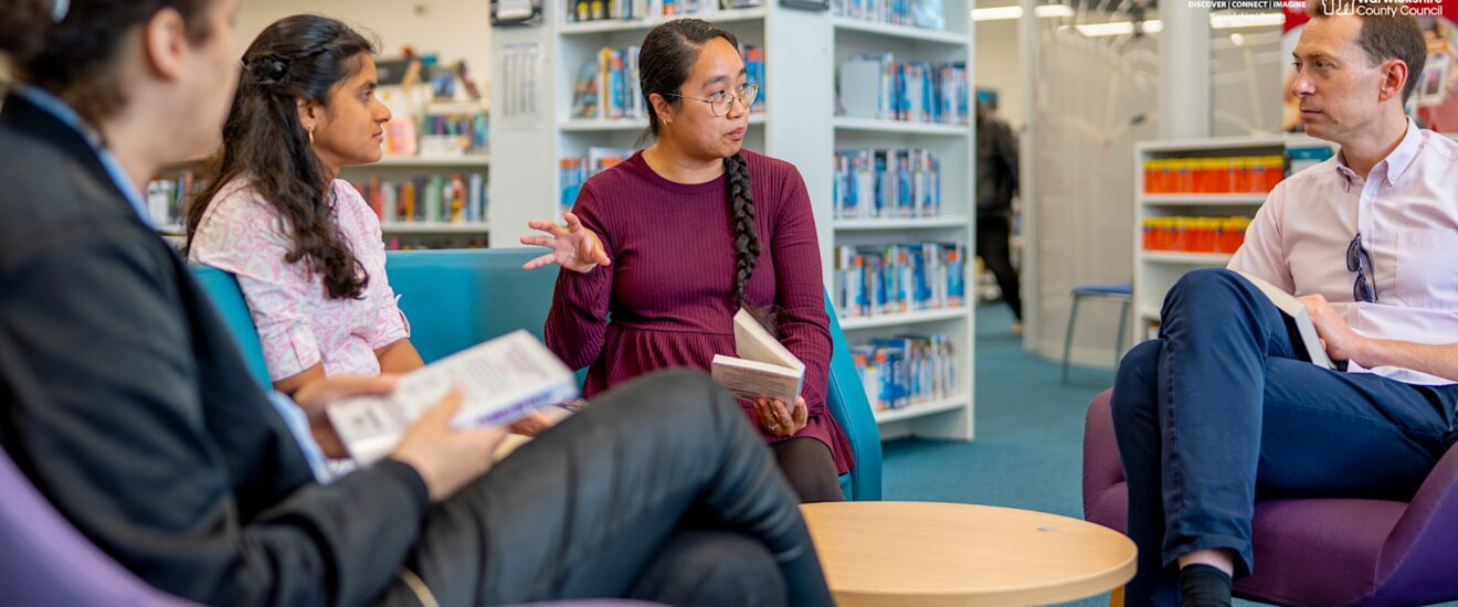 Promotional image for Afternoon Reading Group for Adults