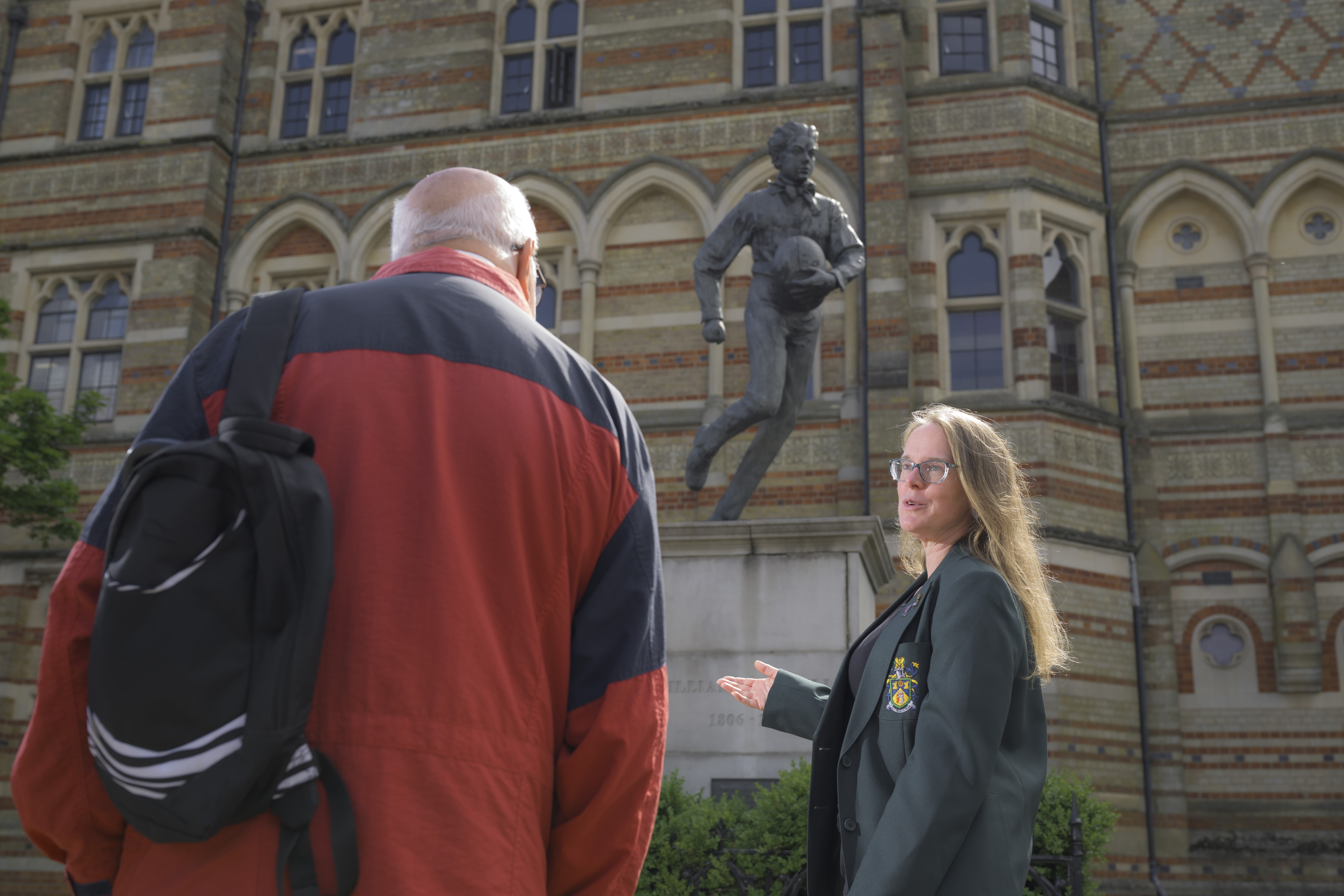 Promotional image for Rugby Town Centre Sporting Heritage Walking Tour