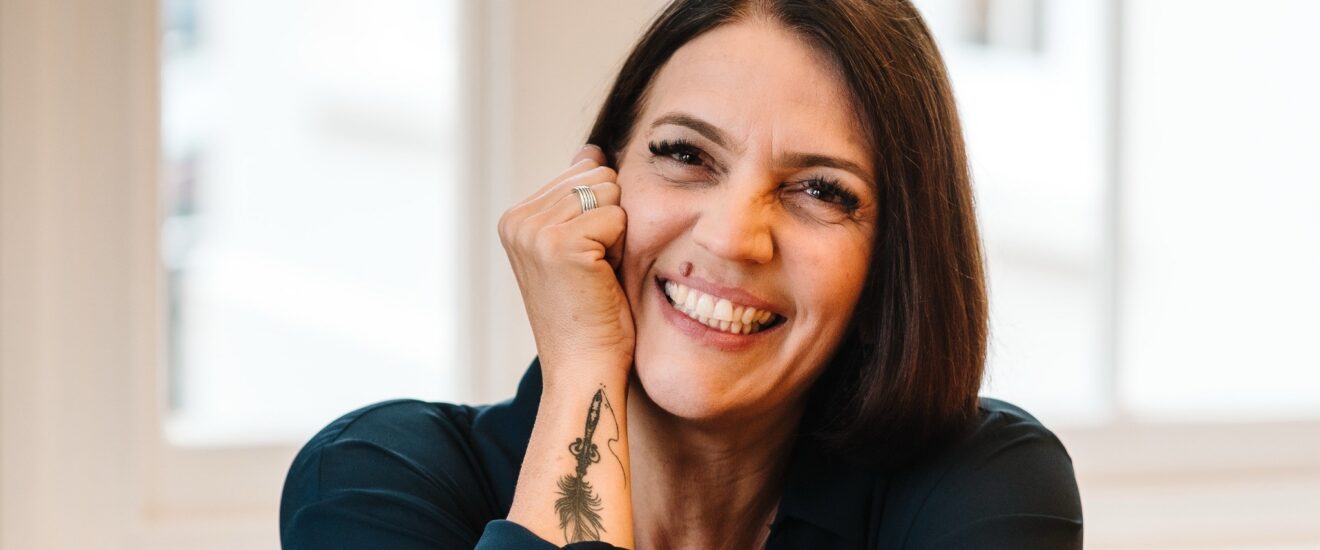 smiling woman