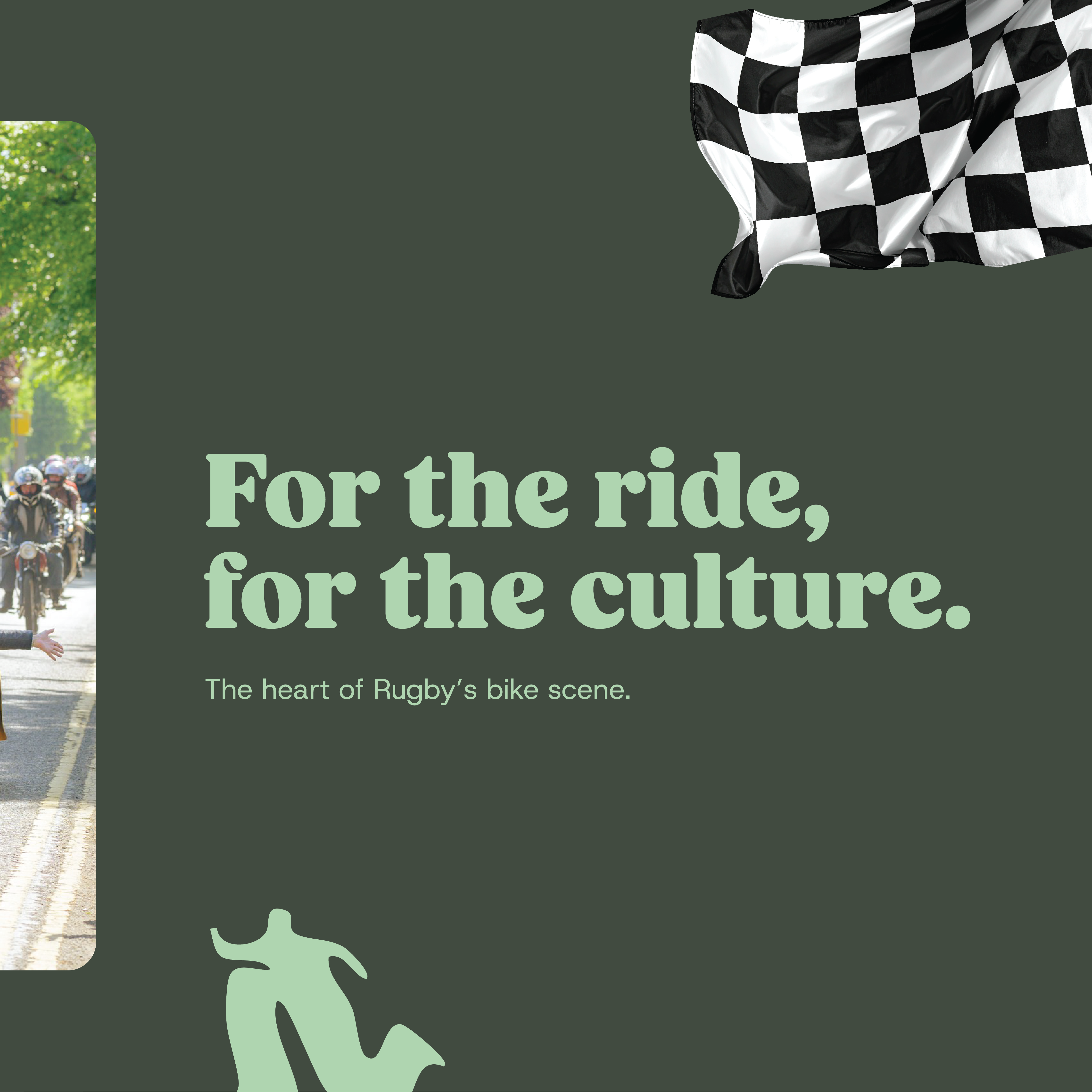 For the ride, for the culture. The heart of Rugby's bike scene