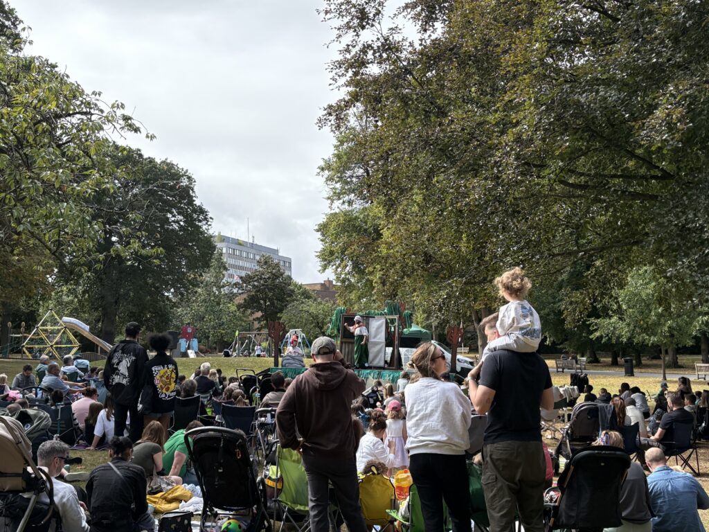 Promotional image for Summer Sessions: Theatre in the Park