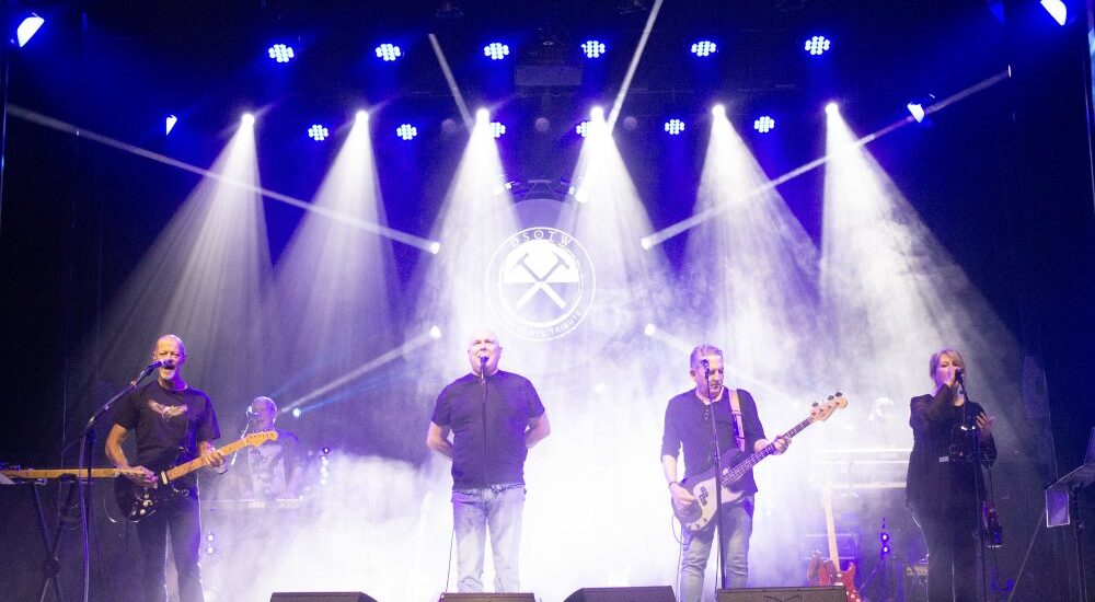 Promotional image for Dark Side of the Wall in Concert – Live Tribute to Pink Floyd