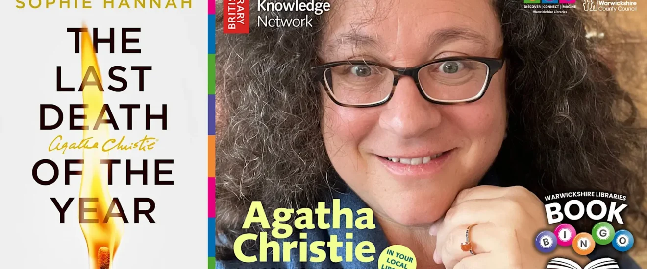 Selfie of a lady with her book